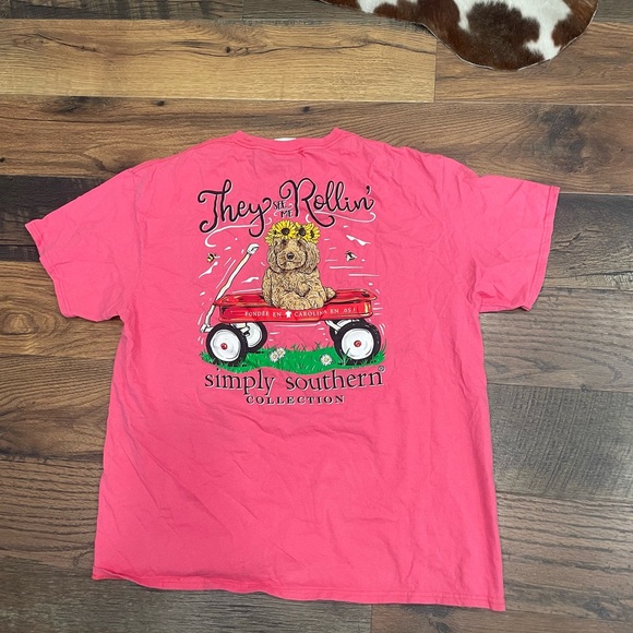 Super cute design pink t! - Picture 1 of 3